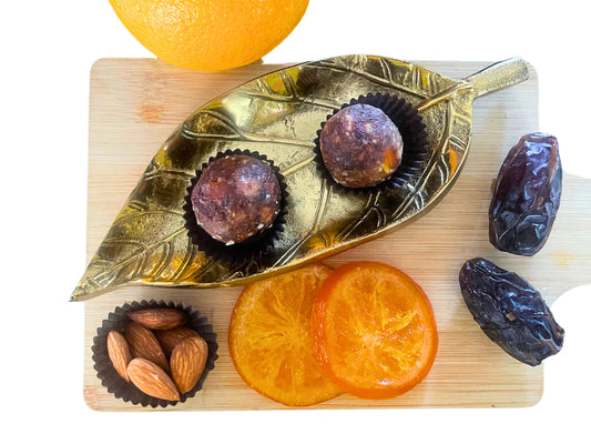 Almond & Orange Date balls